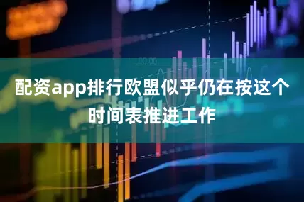 配资app排行欧盟似乎仍在按这个时间表推进工作