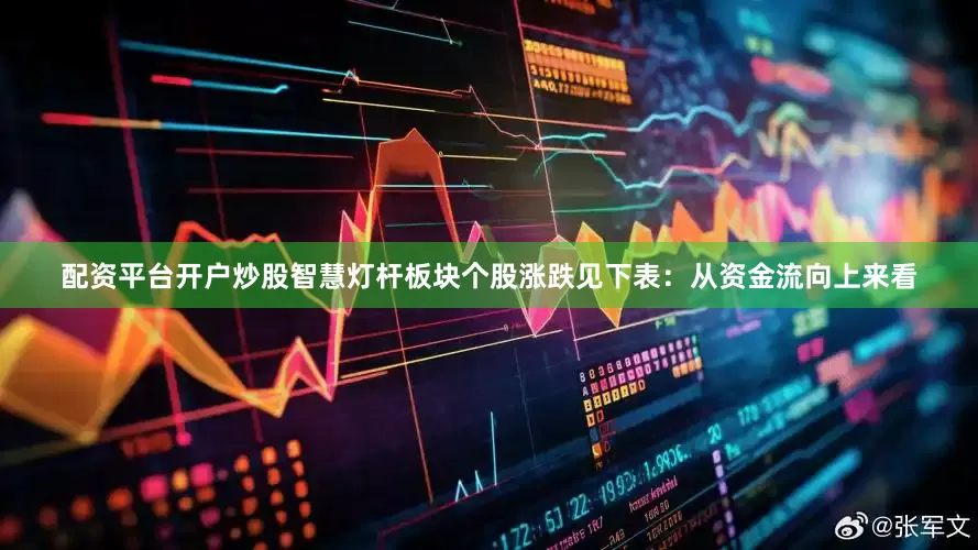 配资平台开户炒股智慧灯杆板块个股涨跌见下表：从资金流向上来看